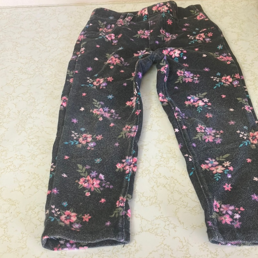 FINAL MARKDOWN Garanimals Floral Kids Bottoms 3t